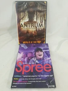 2 Horror DVDs ANTRUM (deadliest film ever) & SPREE joe kerry NEW - Picture 1 of 4