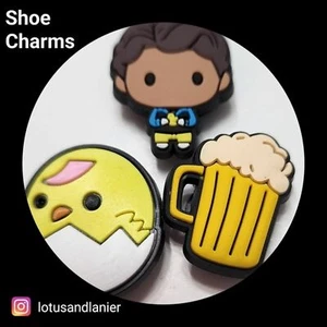 Juego de 3 dijes para zapatos "Friends - Chandler" - Imagen 1 de 2