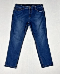 Mugsy Jeans Morgans Herren 34x30 blau Stretch klassische Chinohose - Bild 1 von 9