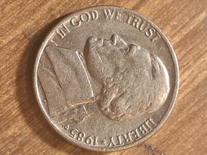 1985p Nickel Error - Picture 1 of 2