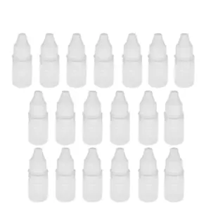 20 Pack 5Ml Plastic Empty Eye Liquid Dropper Bottles - Picture 1 of 5