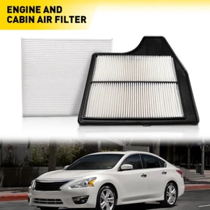 2013-2018 Combo Set Engine Air & Cabin Air Filter fits Nissan Altima 2.5L H - Picture 1 of 11