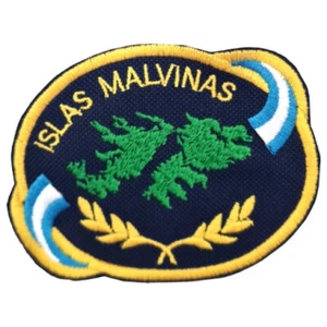 Parche Bordado Islas Malvinas Islas Malvinas Islas Malvinas Ejército Argentina Guerra vs Reino Unido Azul - Imagen 1 de 1