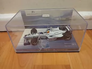 MINICHAMPS 1/43 WILLIAMS BMW FW21 RALF SCHUMACHER 2000 F1 CAR DAMAGED CASE - Picture 1 of 2