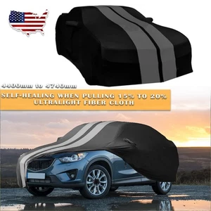 Grey/Black Indoor Car Cover Stain Stretch Dustproof For KIA Sorento - Picture 1 of 7