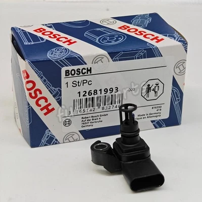 12681993 Bosch Intake Manifold Pressure Sensor MAP for GMC Chevrolet Buick NEW — 第 1/4 张图片