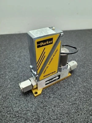 Parker Porter Digital Mass Flow Controller 701-AAASVPRQ 5%B2H6 / 95%N2 700SCCM - Image 1 of 4
