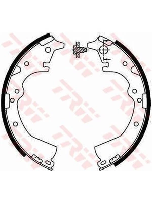 TRW Brake Shoe fits Toyota Tarago 1.8 YR20 De Luxe (GS8184) - image 1 of 4