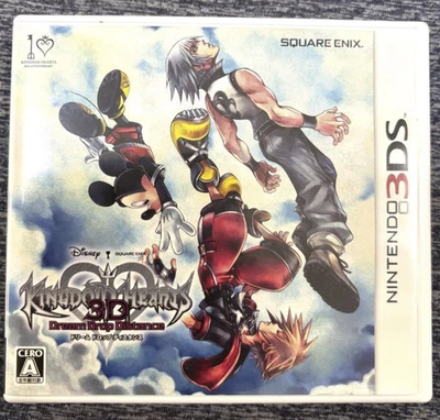 Kingdom Hearts 3D: Dream Drop Distance Nintendo 3DS Square Enix with Case JP - Image 1 of 3