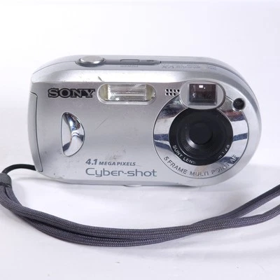 Sony Cybershot DSC-P41 Smart Zoom 4.1MP Movie VX Digital Camera - Tested Works - Image 1 of 4