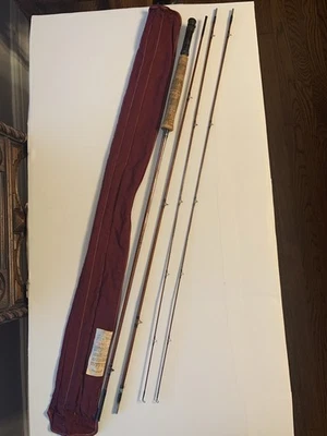 Heddon Vintage Split-Bamboo Fly Rod. Black Beauty. No. 17. 8.5 Ft. 4.5 oz. USA - Image 1 of 4