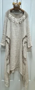 Linen Kaftan - Picture 1 of 12