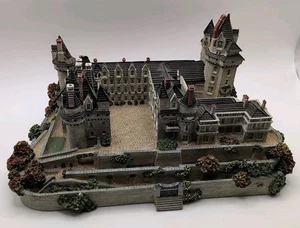 The Danbury Mint Usse Castle Loire Valley France Enchanted Castles of Europe 94’ - Picture 1 of 19