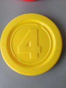 PARTS FOR Giant Connect 4: Hasbro's Original Connect4 Game 1-YELLOW DISC - Picture 1 of 10