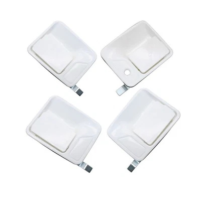 Комплект внешней олимпийской белой дверной ручки для Ford Super Duty F250 F350 1999-2016 - Изображение 1 из 4