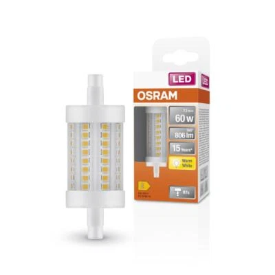 OSRAM R7s LED 78 mm Stab Lampe 7W wie 60W warmweiß 806lm - Bild 1 von 3