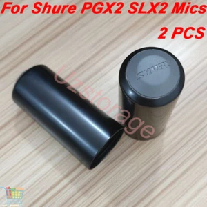 2 piezas para micrófonos inalámbricos Shure PGX2 SLX2 taza de batería tornillo en tapa cubierta - Imagen 1 de 9