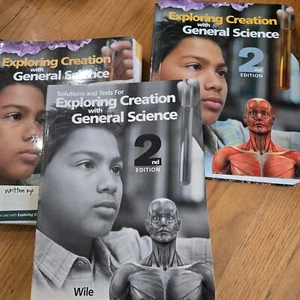 Apologia General Science 2. Auflage Lehrbuch, Lösungen & Tests, Studentenzeitschrift - Bild 1 von 8