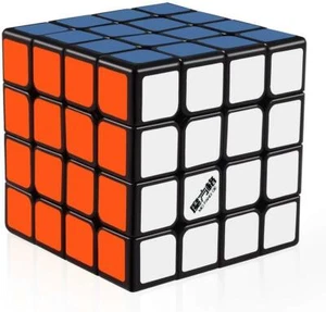 QiYi WuQue 4x4x4 Black MoFangGe Speed Cube Magic Cube Puzzle Toys Ship from USA - Picture 1 of 1