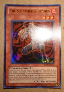 RYMP-EN089 The Six Samurai - Kamon Ultra Rare Yu-Gi-Oh Card - Picture 1 of 1