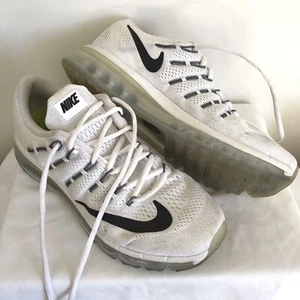 2016 Nike Air Max Summit White Black/White Running Shoes Womens Size 9 806772 - Picture 1 of 12