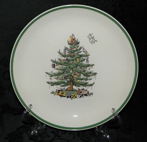 Spode England Christmas Tree 12" ROUND SERVING BOWL/DISH COUPE EUC - Picture 1 of 6