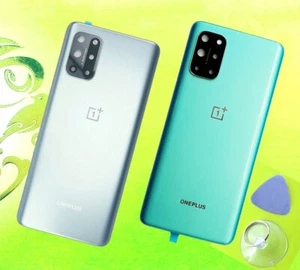F Cache Batterie Battery Back Cover Glass+Camera Lens For Oneplus 8T 1+8T - Photo 1 sur 4