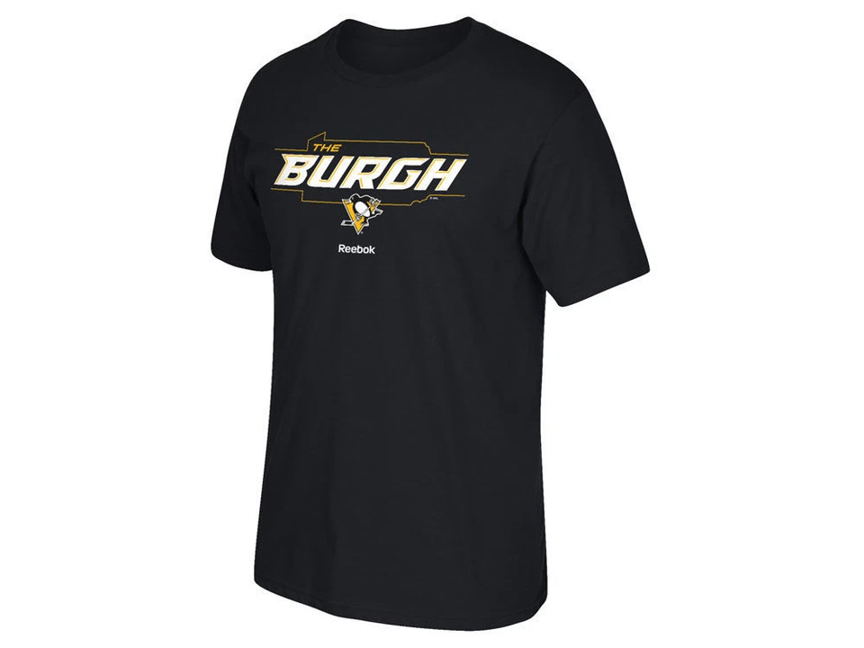 Pittsburgh Penguins NHL Reebok Black "The Burgh" T-Shirt XX-Large