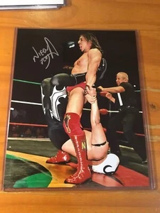 Niebla Roja Leaf Autogramm 8 x 10 Foto Wrestling CMLL Lucha Libre - Bild 1 von 2