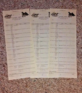 Vintage Illustrated Order Blank DANIEL HEFT RAW FURS & ROOTS Frazeysburg OH - Picture 1 of 1