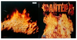 PANTERA *VG+/VG+* "REINVENTING STEEL" 2012 US RHINO 180 GRM BLACK GFLD VINYL LP - Picture 1 of 3