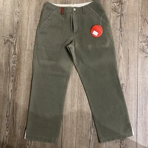 MERRELL Woman's Size 6 Cropped Olive Green Casual Comfort Outdoor Pants - Picture 1 of 9