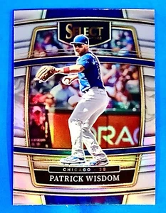 2022 Panini Select Baseball Concourse Silver Prizm Patrick Wisdom #96 Cubs - Picture 1 of 3