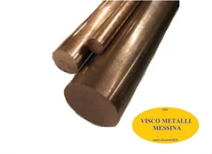 Barra tonda Rame elettrolitico ETP 99,9% traf. mm 20 lung. 20cm fresa tornio cnc - Foto 1 di 1