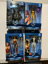 DC Multiverse Series Lex Luthor Wave CNC - BAF - Set of 4 VIXEN Figures - Batman