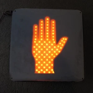 1 - 12" ECOLUX LED HAND LED insert Traffic Signal Light (A) - Picture 1 of 12