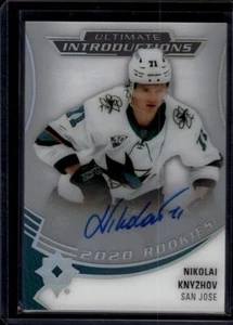 2020-21 UD Ultimate Collection #UI-74 Nikolai Knyzhov - Picture 1 of 2