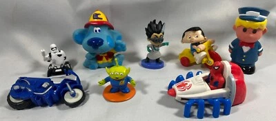 Lote de juguetes vintage. Spider-Man Blues Clues PJ Máscaras Bobby’s World Pixar Alien Foto 1 de 4