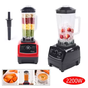 Batidora doméstica 2200 W 2 L batidora batidora de jugos mezcladora de alimentos alta velocidad 45000 RPM - Imagen 1 de 13