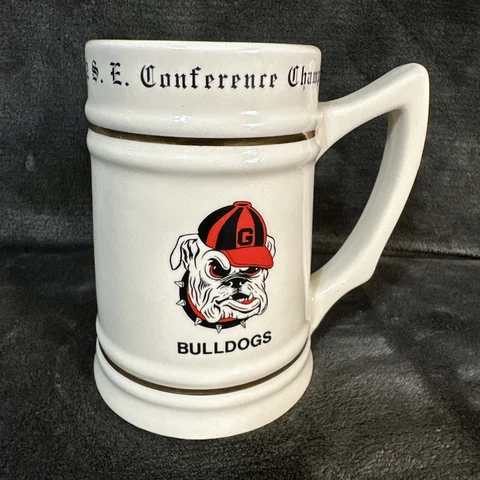 UGA Georgia Bulldogs 1982 SEC Champions Perfect Season Coffee Mug Cup Stein Cover