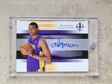 2005-06 Ultimate Collection Signatures Andrew Bynum