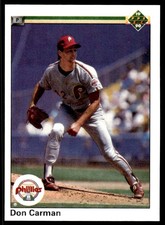 1990 Upper Deck Don Carman Philadelphia Phillies #420