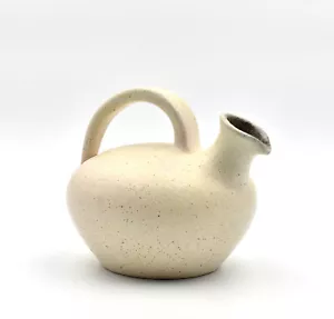 Accolay pichet ventru col étroit grès 60's french ceramic pitcher - Foto 1 di 8