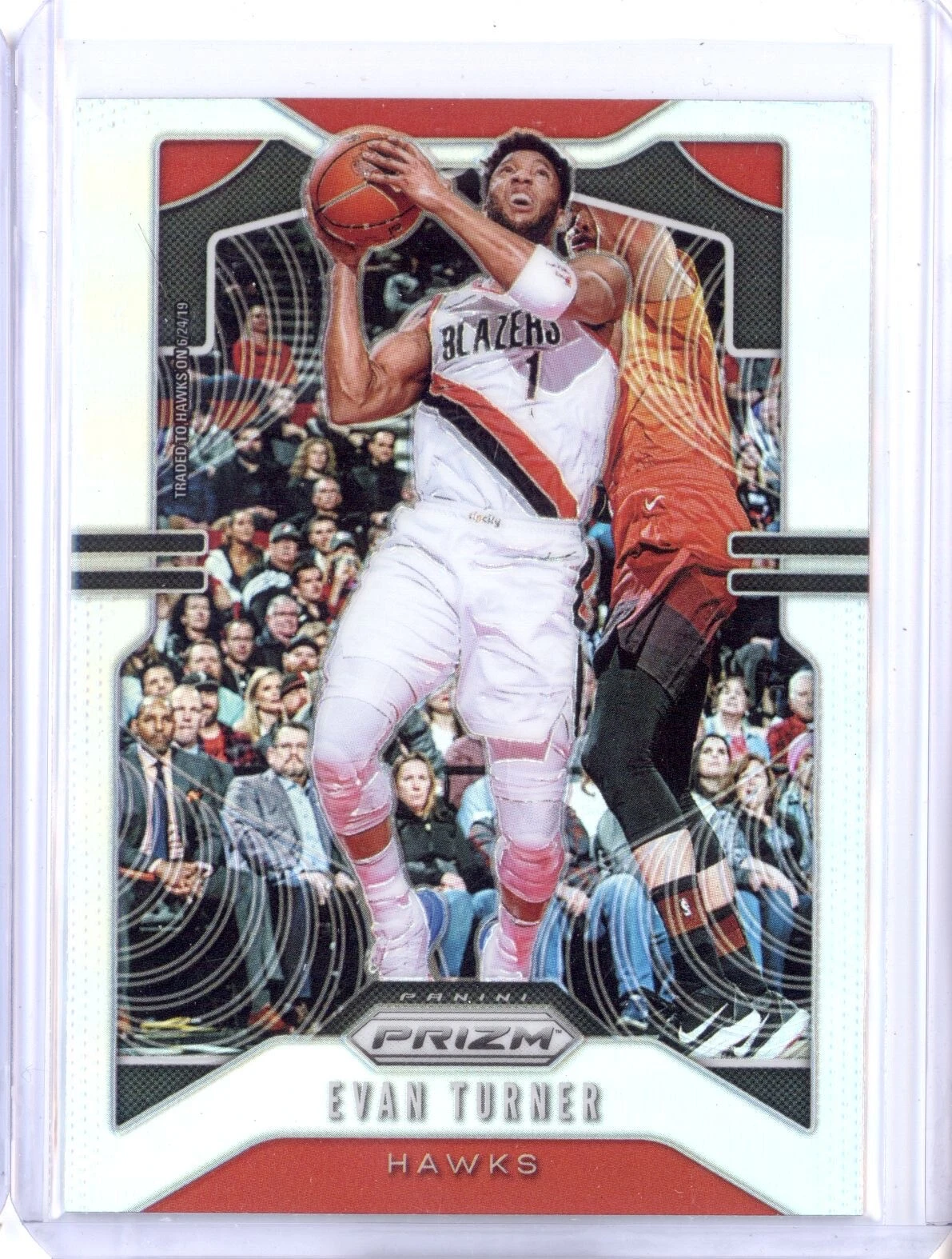 EVAN TURNER 2019-20 PANINI PRIZM #119 SILVER PRIZM HAWKS