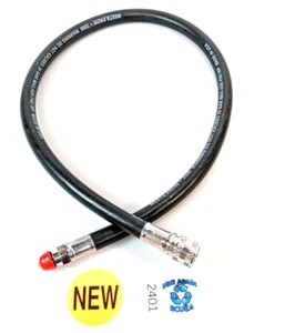 NUEVO Manguera LP inflador de potencia estándar Scuba 28" BC BCD 28 pulgadas. 3/8" - Imagen 1 de 6