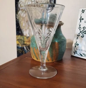 Fostoria Glas Barock #2496 Kristallklar Hoch 9 Unzen Wasserkelch - Bild 1 von 7
