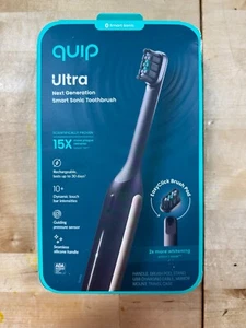 QUIP Ultra Next Generation Smart Sonic Electric Toothbrush - Eclipse - New! - Picture 1 of 4