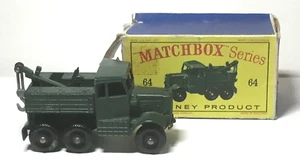 Matchbox Lesney Model No 64 Scammell Breakdown Truck with Box - Picture 1 of 19