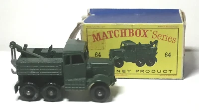 Matchbox Lesney Model No 64 Scammell Breakdown Truck with Box - Image 1 of 4