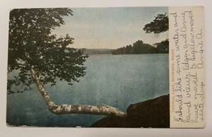 Vintage 1906 Postcard - Crystal Lake, Harrison, Maine - Picture 1 of 4